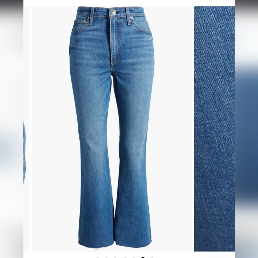 New Casey High-rise Ankle Flare Jeans | Size 32
